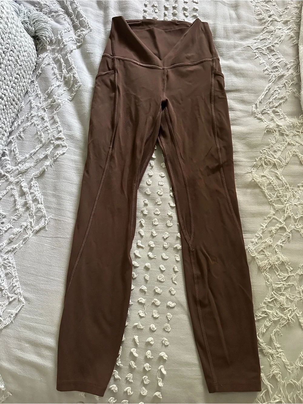 lululemon athletica Brown High-Rise Capri Leggings